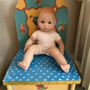 American Girl Bitty Baby Doll Blonde Blue Eyes 2013